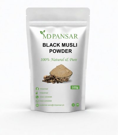md pansar black musli powder