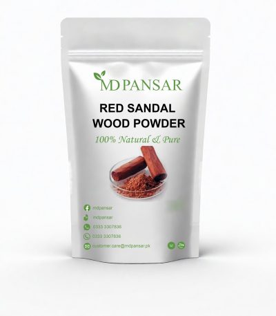md pansar red sandal wood powder