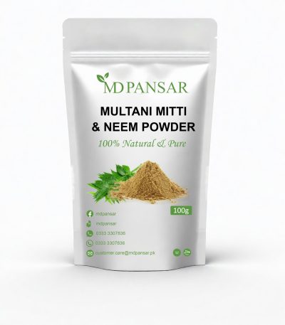 md pansar multani mitti and neem powder