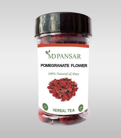 md pansar pomegrante flower tea