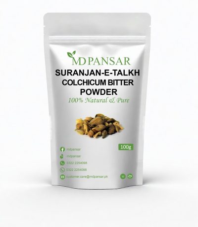 md pansar Suranjan e Talkh ( Colchicum Bitter powder )